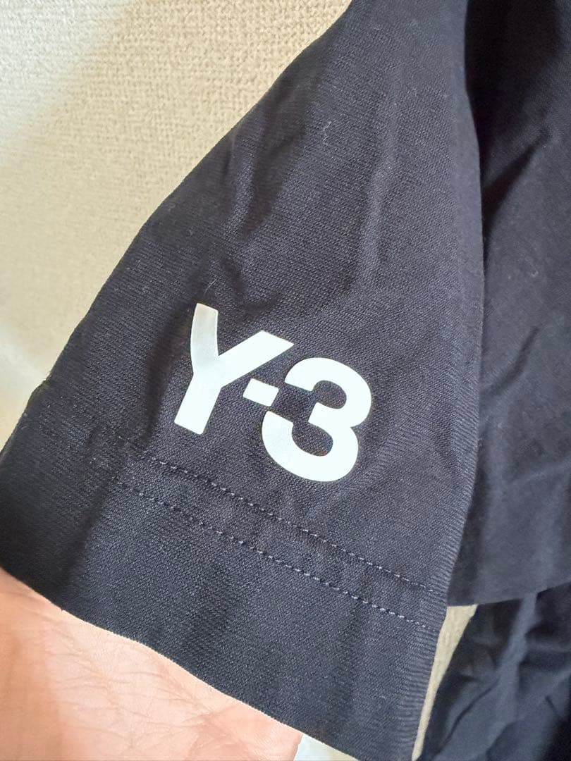 【最終お値下げ】Y-3 ✨ストライプTシャツ ブラック S/P