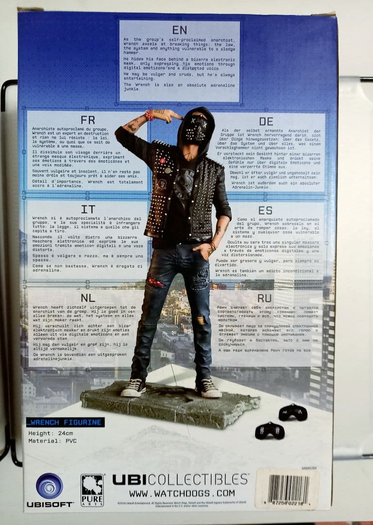 WATCH DOGS 2 Wrench レンチ フィギュア