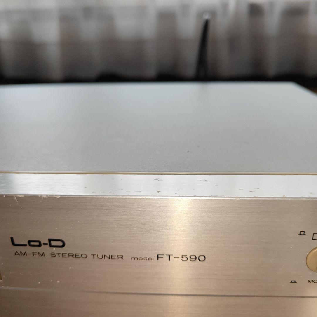 Lo-D AM-FMステレオチューナー FT-590