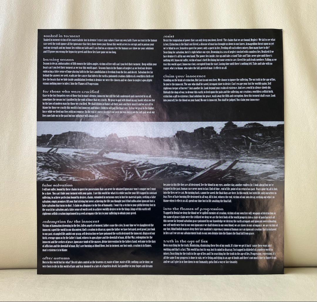 【超希少LP•赤盤】ALL OUT WAR - ForThoseWhoWere〜