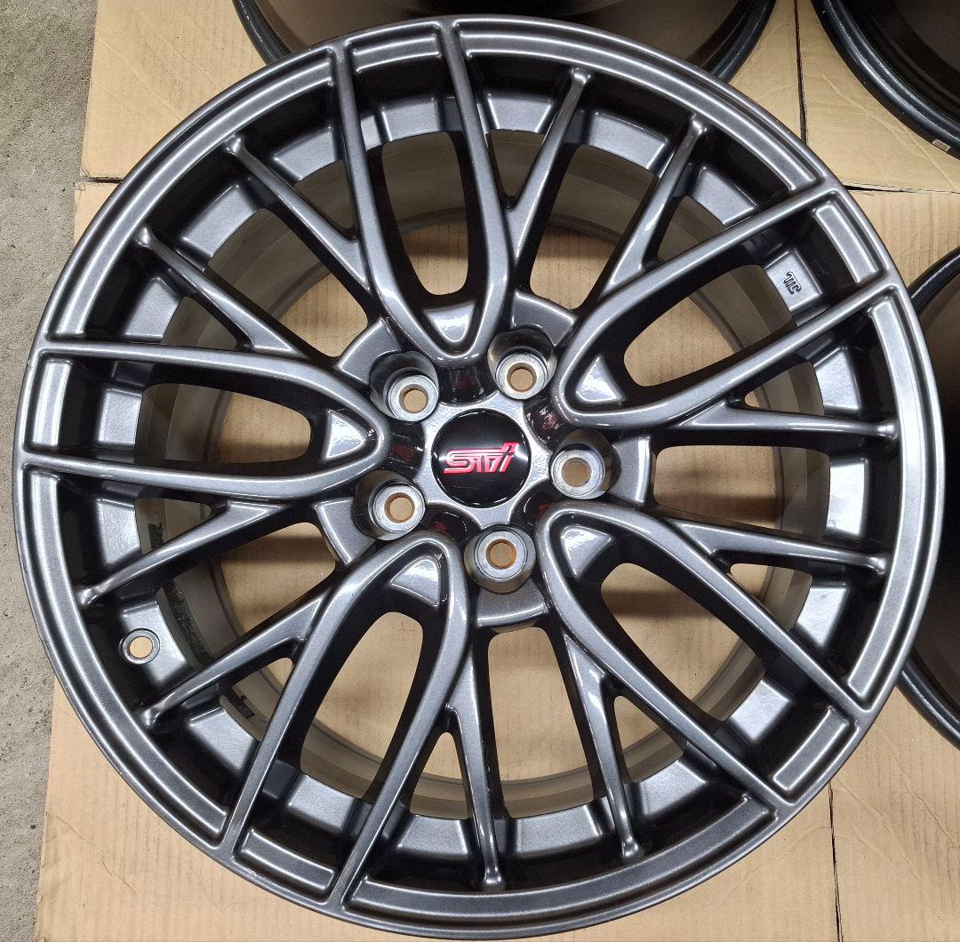 スバル WRX STI 純正 18インチ 8.5J ホイール 4本 　送料込み