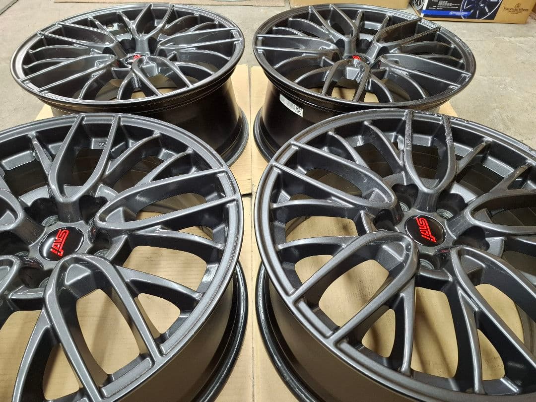 スバル WRX STI 純正 18インチ 8.5J ホイール 4本 　送料込み