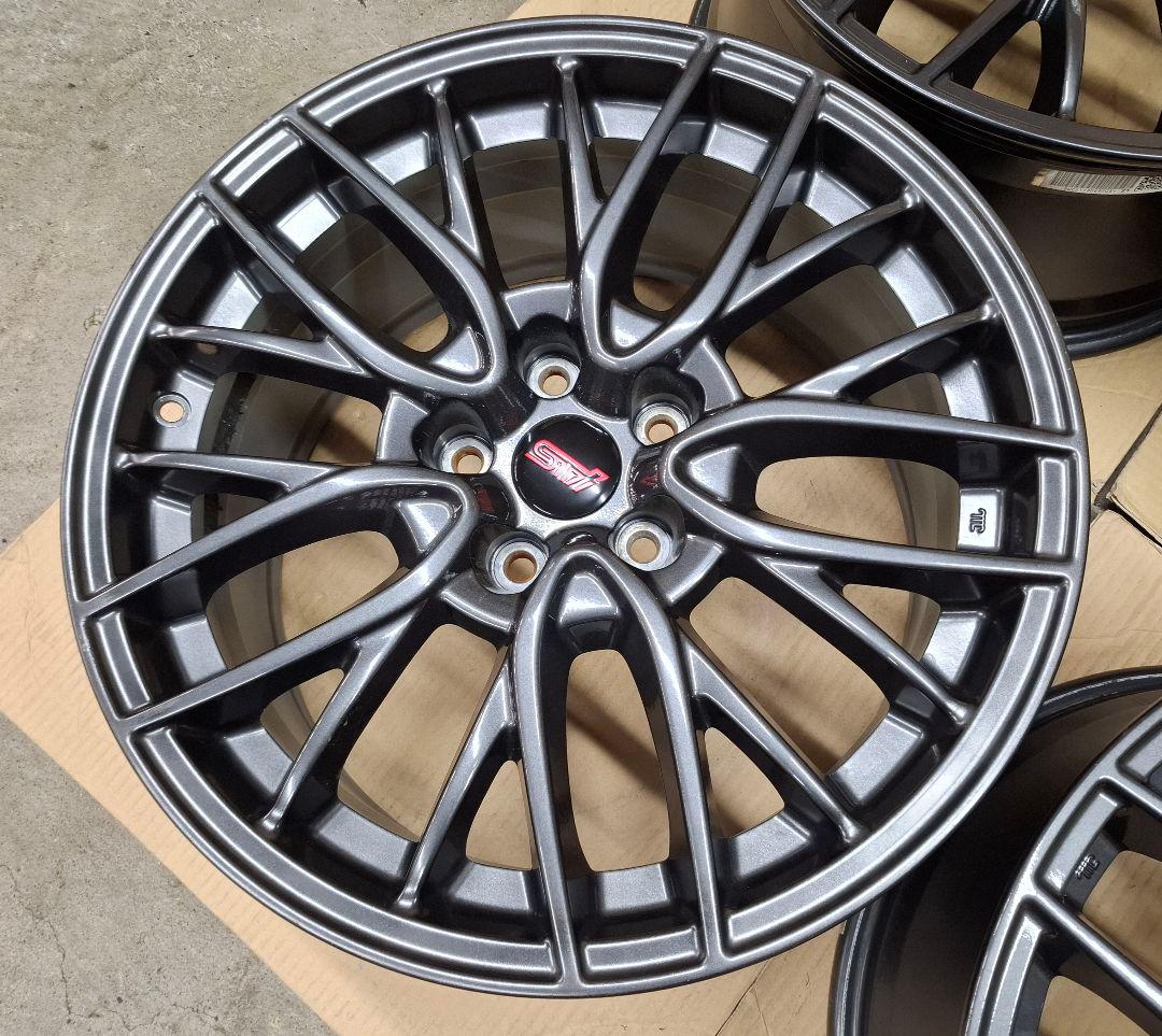 スバル WRX STI 純正 18インチ 8.5J ホイール 4本 　送料込み