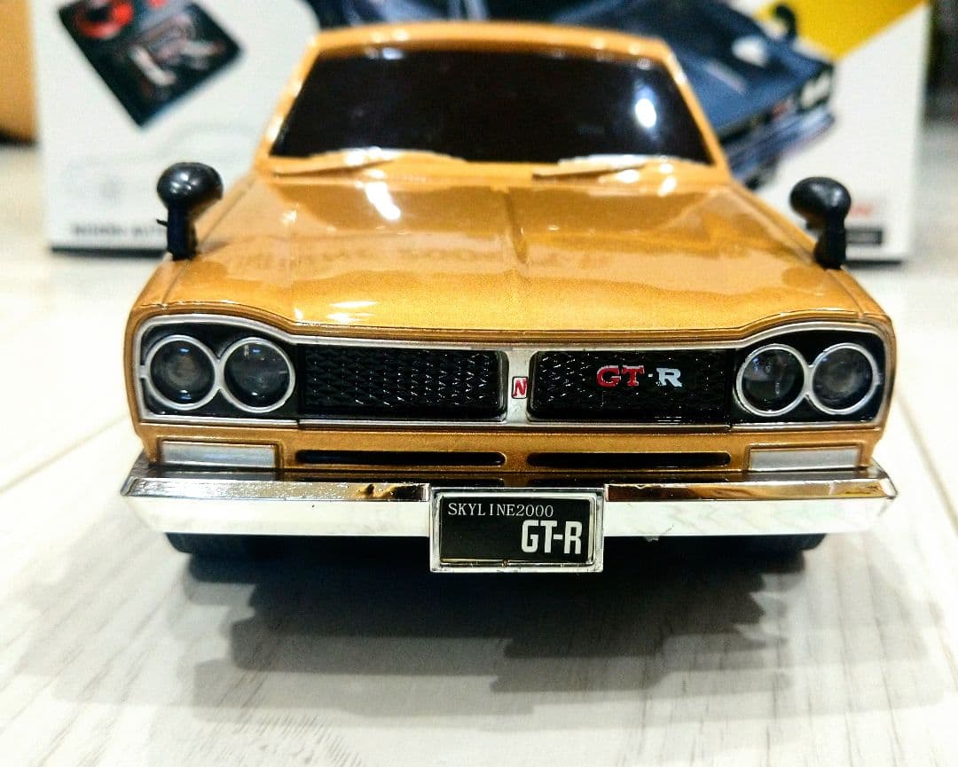 非売品R/C日産スカイライン 2000GT-R ハコスカ ゴールド1/20