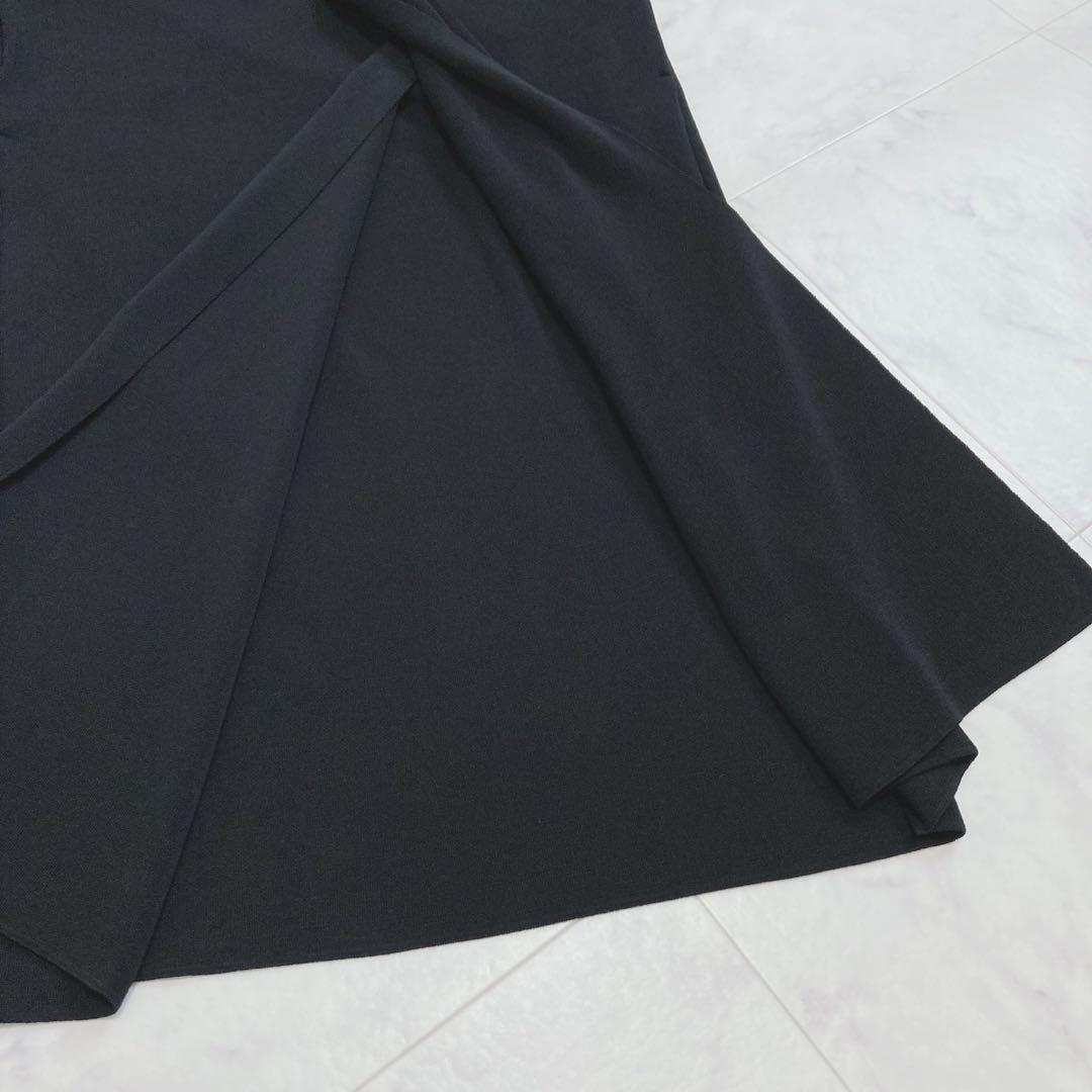 VERMEIL par iena定価3万 スムースフードロングガウン 21SS