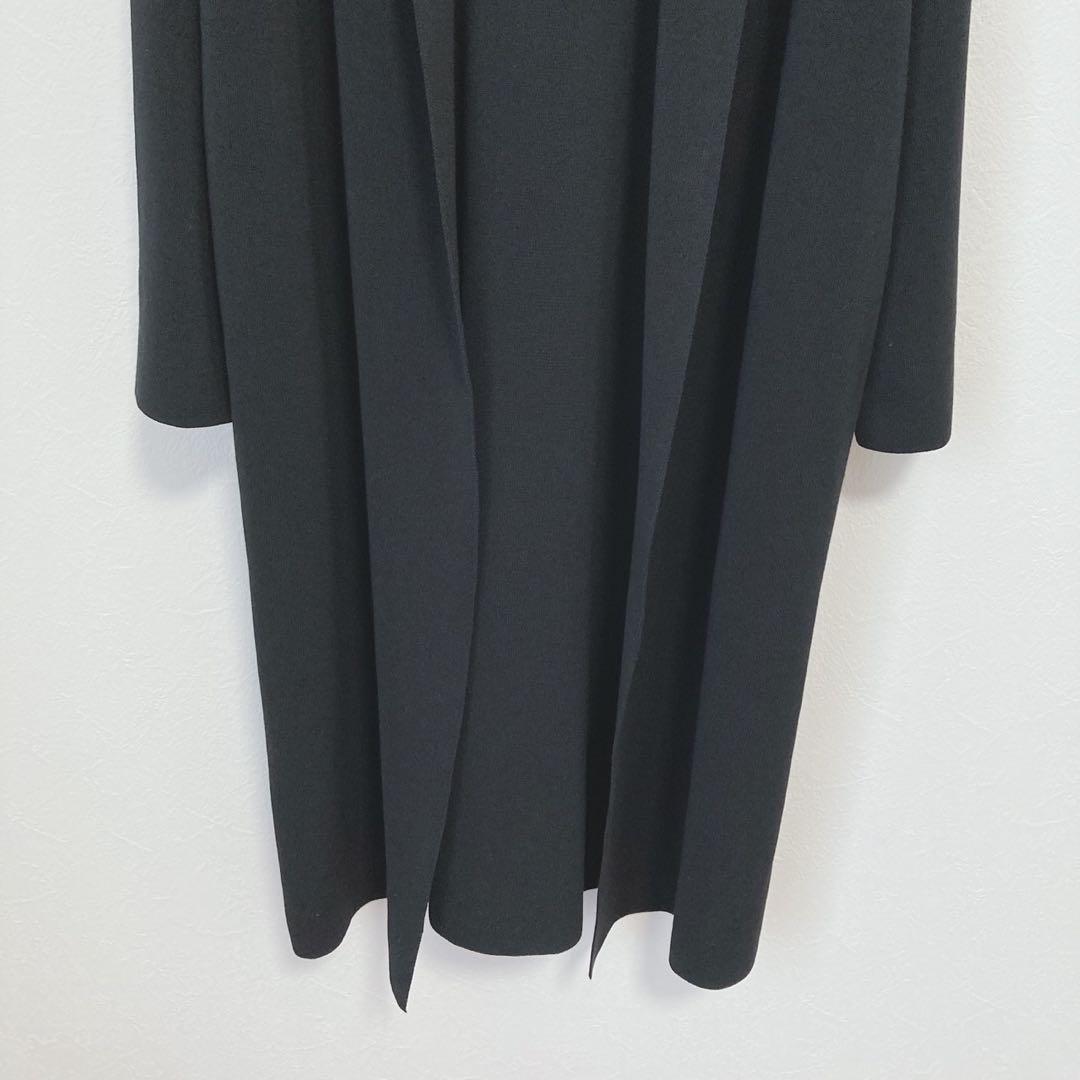 VERMEIL par iena定価3万 スムースフードロングガウン 21SS