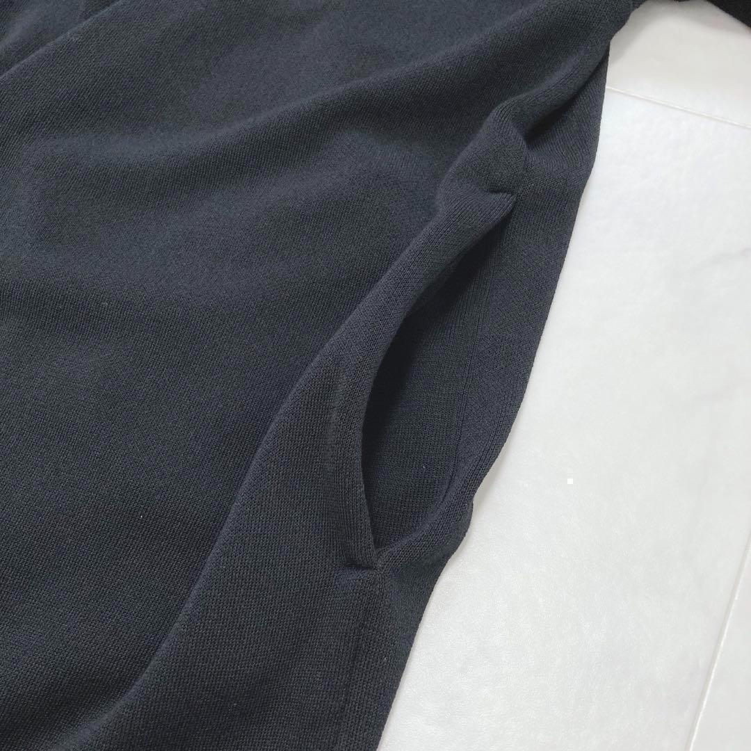 VERMEIL par iena定価3万 スムースフードロングガウン 21SS