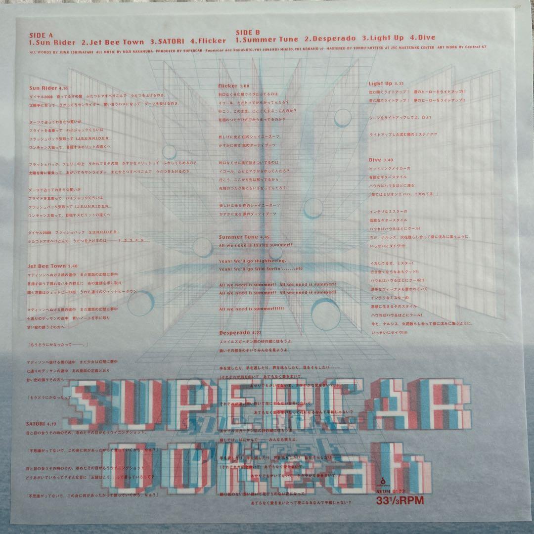 スーパーカー　レコード8枚セット　supercar highvision