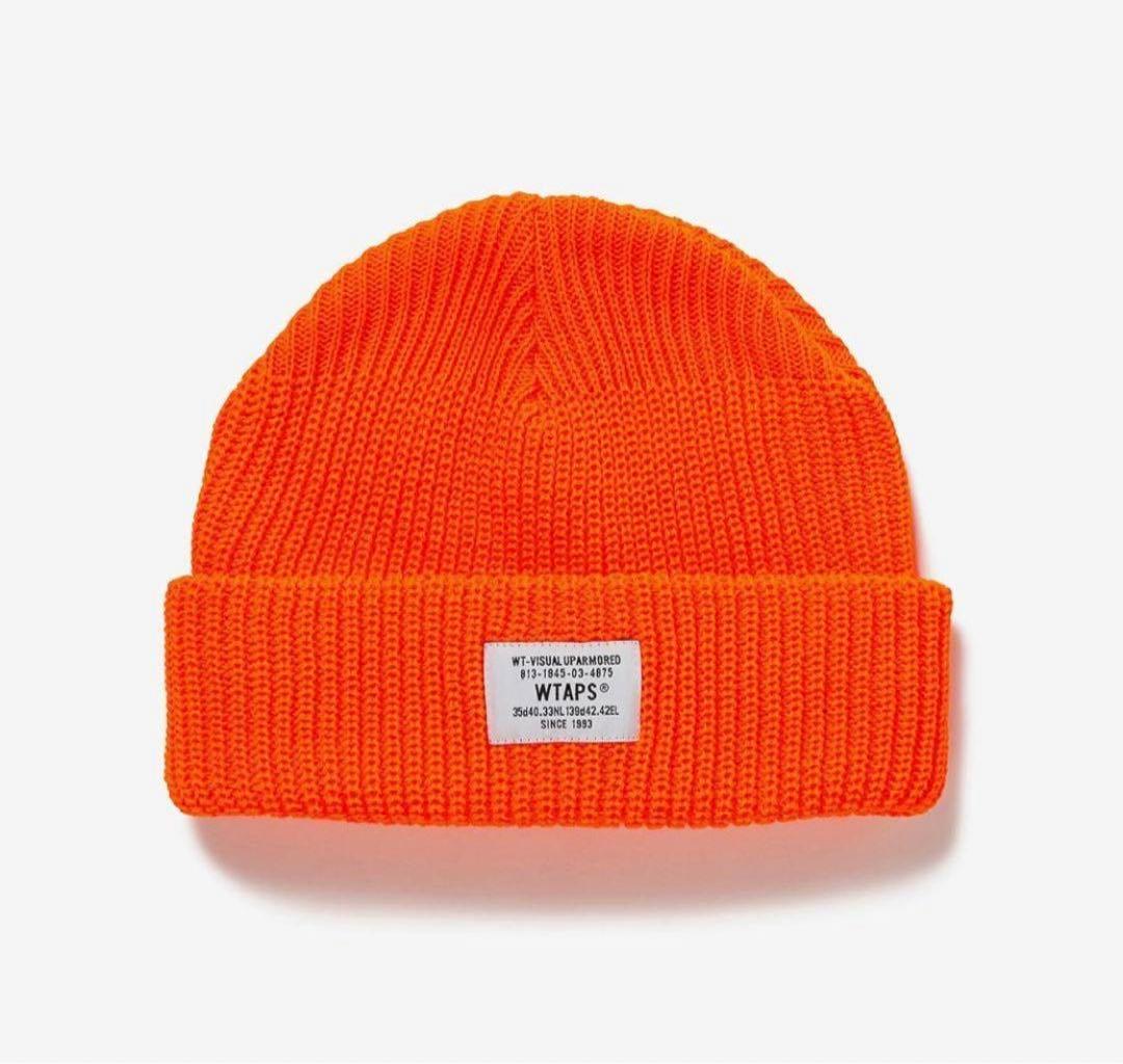 帽子 BEANIE 01 / BEANIE / ACRYLIC / ORANGE