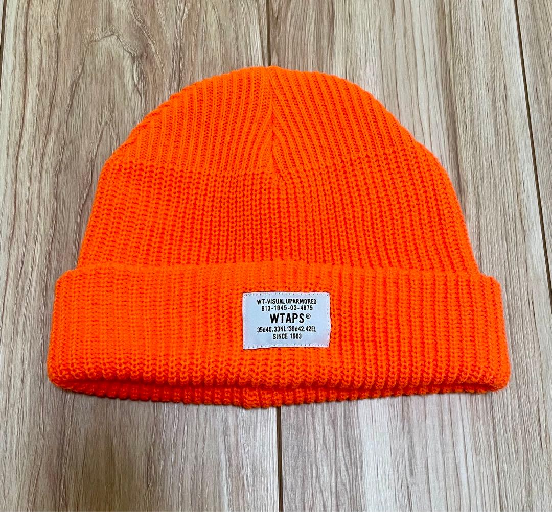 帽子 BEANIE 01 / BEANIE / ACRYLIC / ORANGE