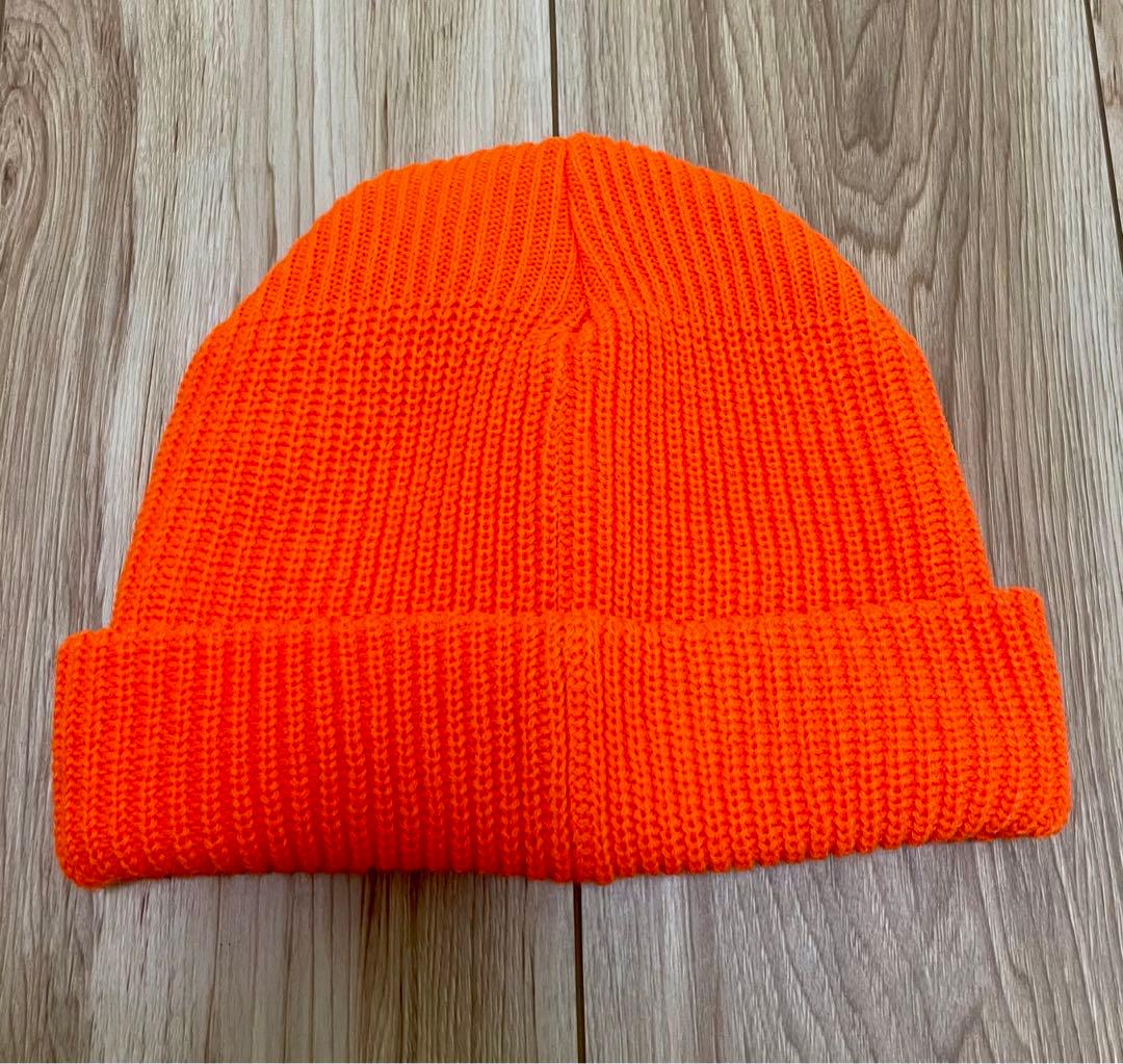 帽子 BEANIE 01 / BEANIE / ACRYLIC / ORANGE