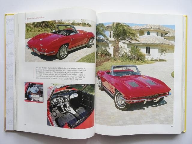 洋書◆コルベット写真集 本 自動車 スポーツカー スーパースター