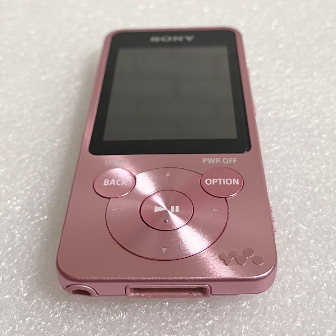 【バッテリ良好】　SONY ウォークマン　NW-S15 16GB うすピンク