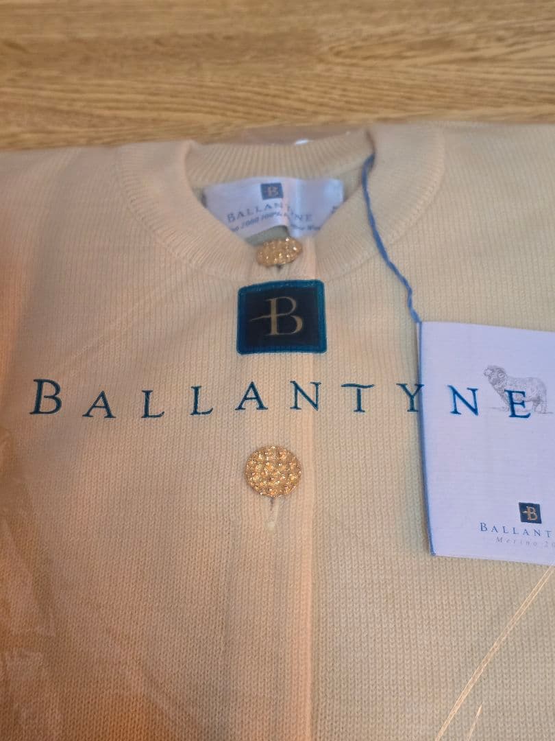 #1876 BALLANTYNE 長袖カーディガン 42インチ
