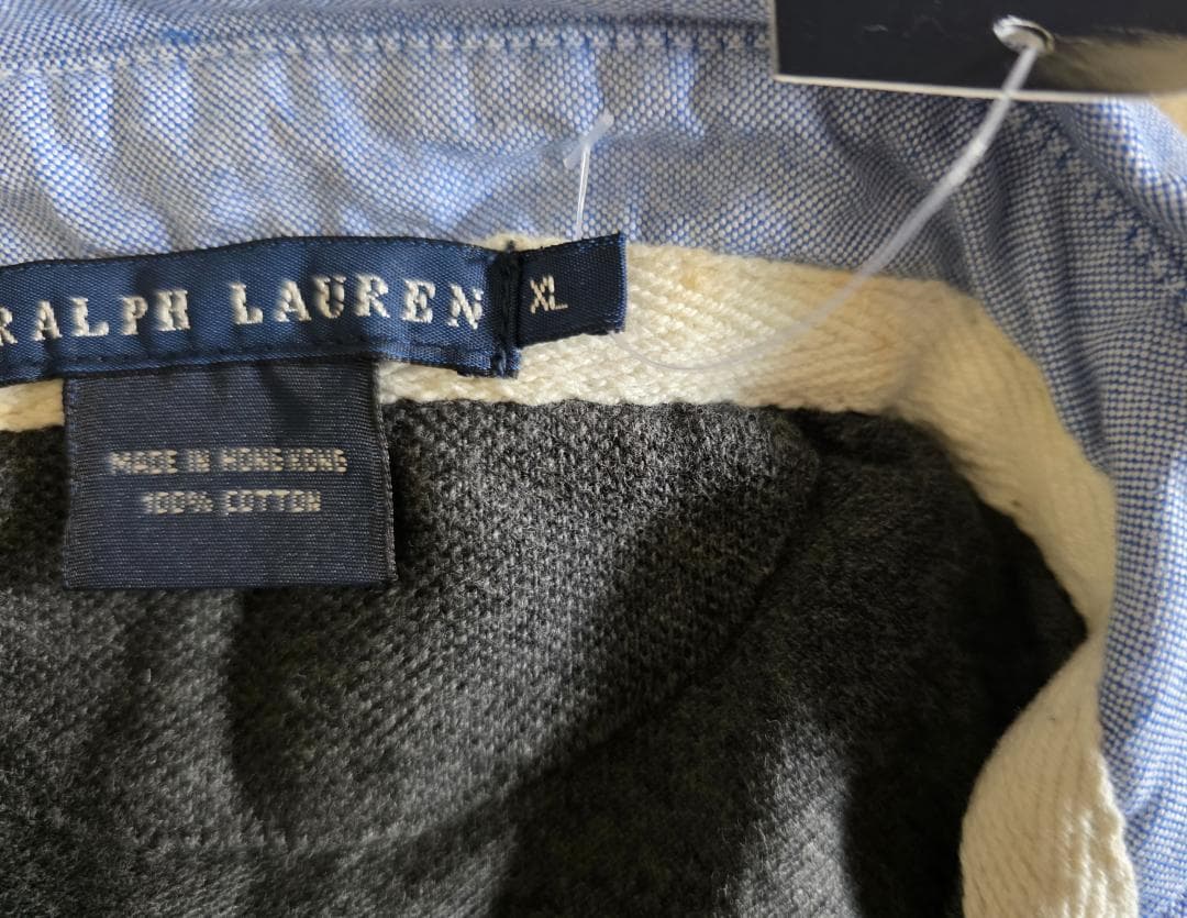 Ralph Lauren 長袖　ポロシャツワンピース　新品未使用　美品　XL