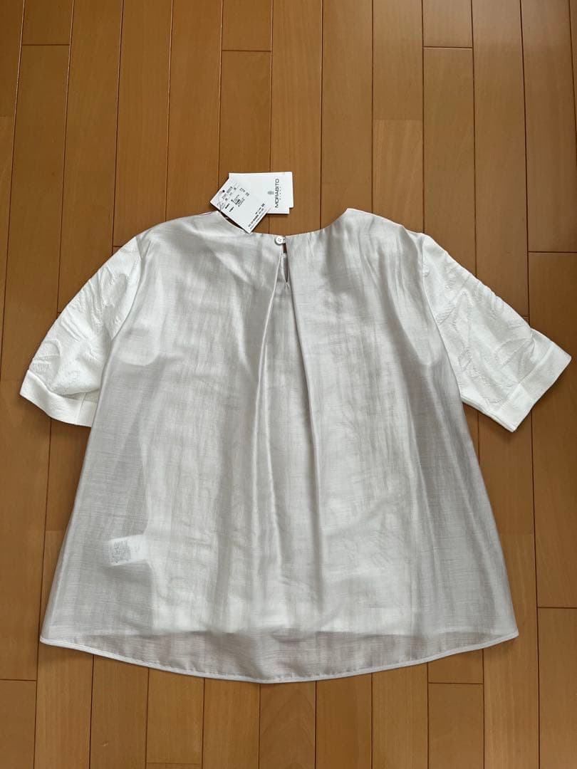 タグ付新品未着用　MORABITO BLANC モラビト　ブラン　半袖トップス