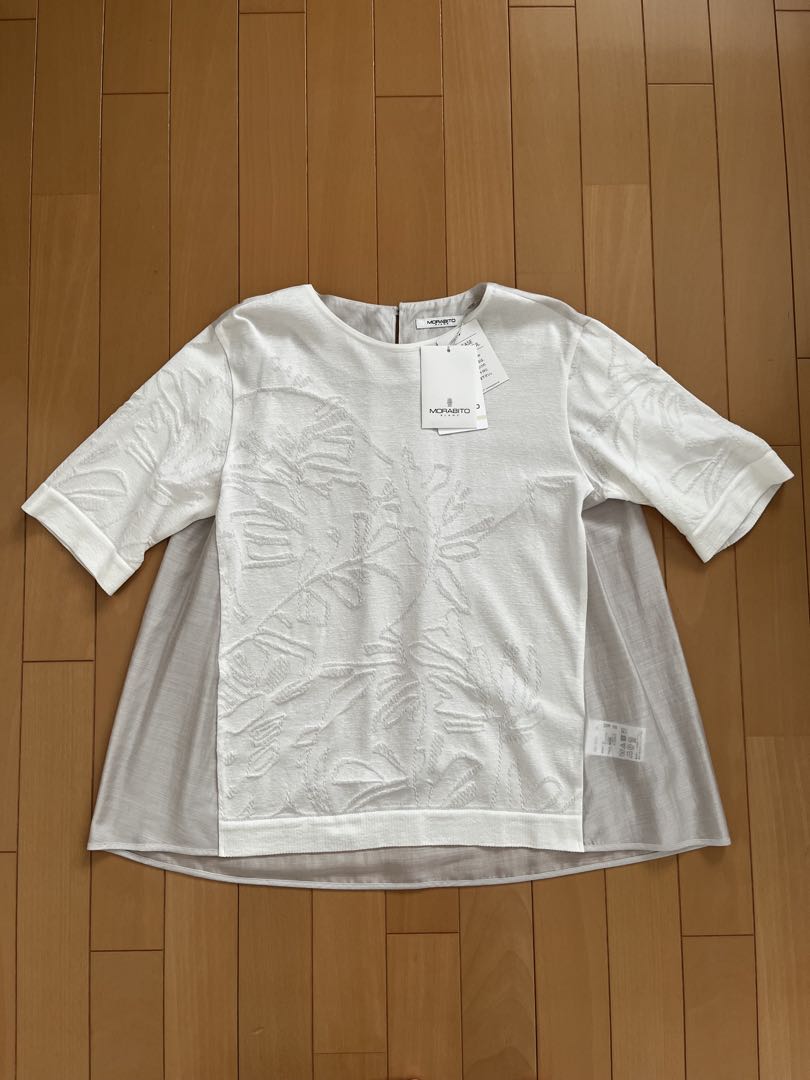 タグ付新品未着用　MORABITO BLANC モラビト　ブラン　半袖トップス