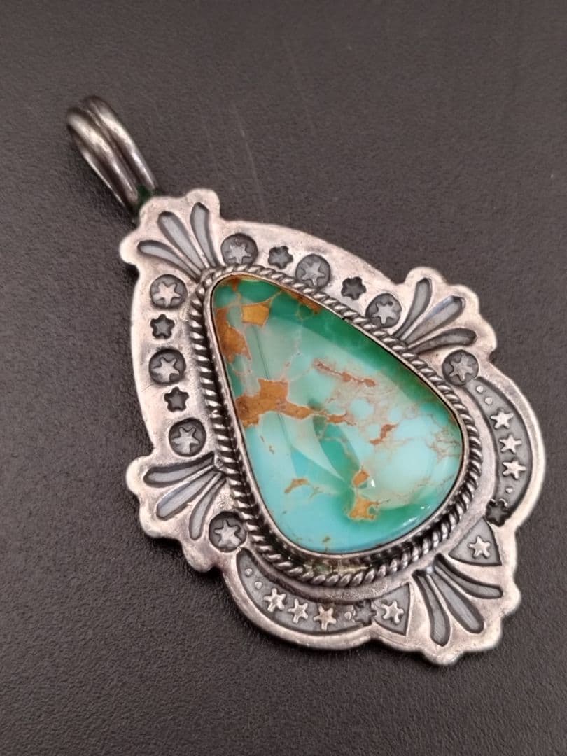 Bo reeves ネックレスペンダントトップ ターコイズ STERLING