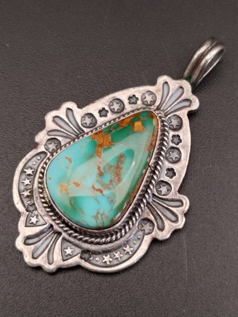 Bo reeves ネックレスペンダントトップ ターコイズ STERLING