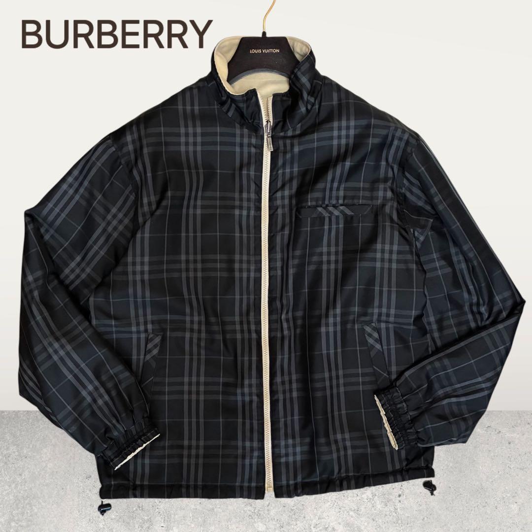 BURBERRY バーバリー リバーシブル ジャケット ブルゾン ノバチェック柄
