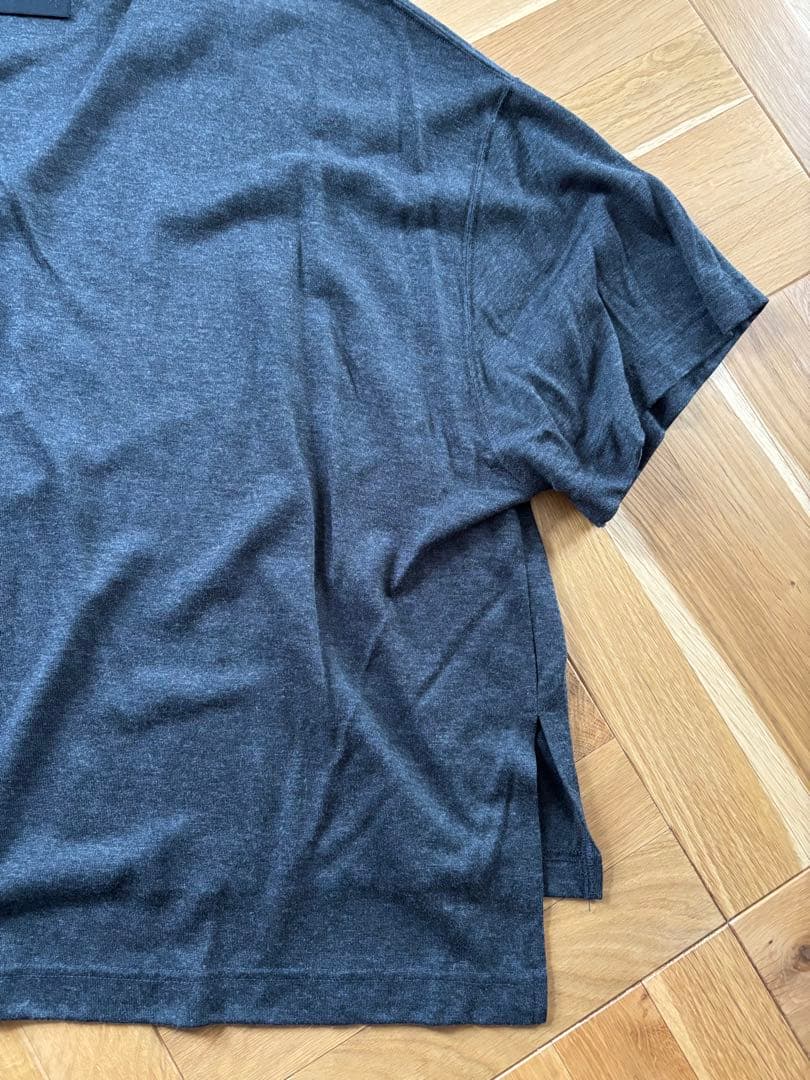 COOTIESIDE SMOKE ダークグレー オーバーサイズTシャツ
