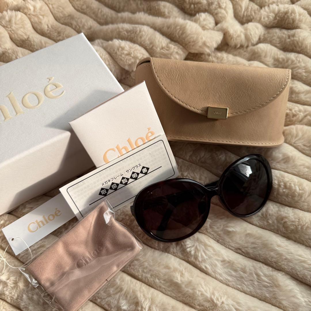 u*y様 新品♡Chloé オーバーサイズサングラス ブラック