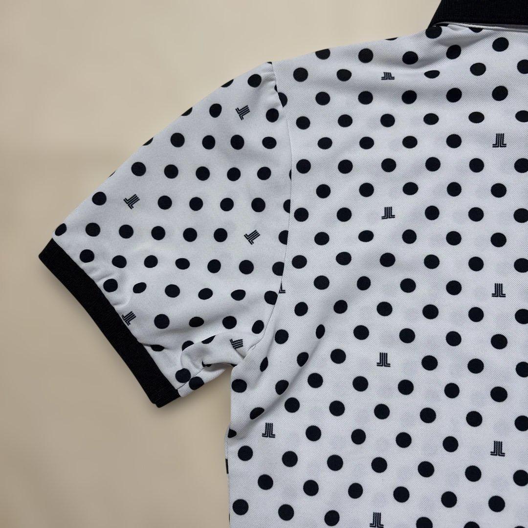 Minnie　LANVIN SPORT ドット柄　ポロシャツ　M