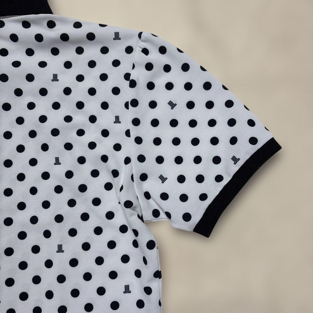 Minnie　LANVIN SPORT ドット柄　ポロシャツ　M