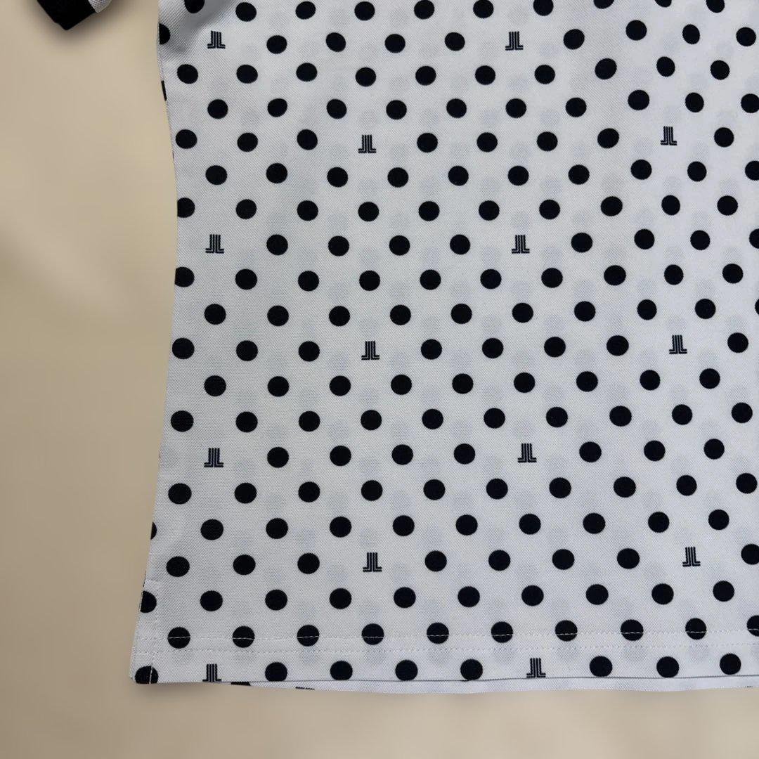 Minnie　LANVIN SPORT ドット柄　ポロシャツ　M