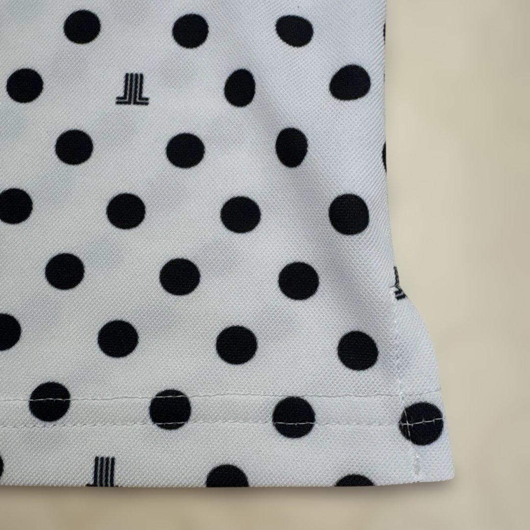 Minnie　LANVIN SPORT ドット柄　ポロシャツ　M