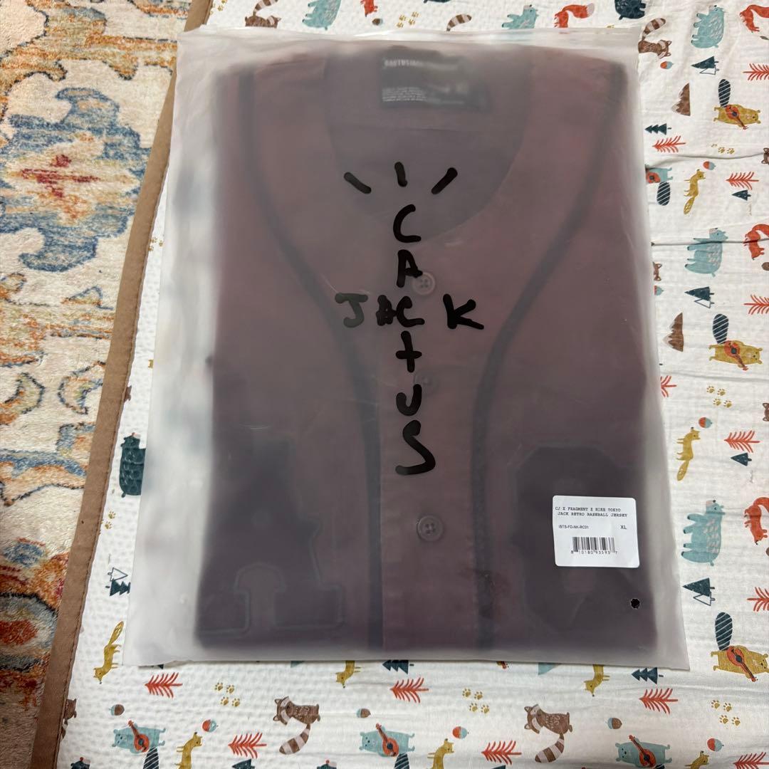 トップス Cactus Jack x Fragment x Nike Jersey