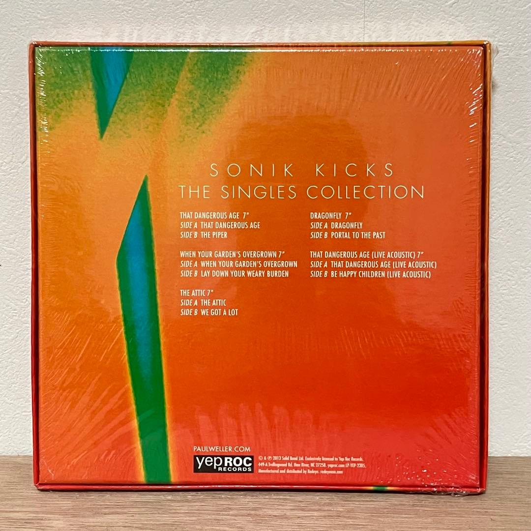 新品未開封！paul weller Sonik Kicks box レコード