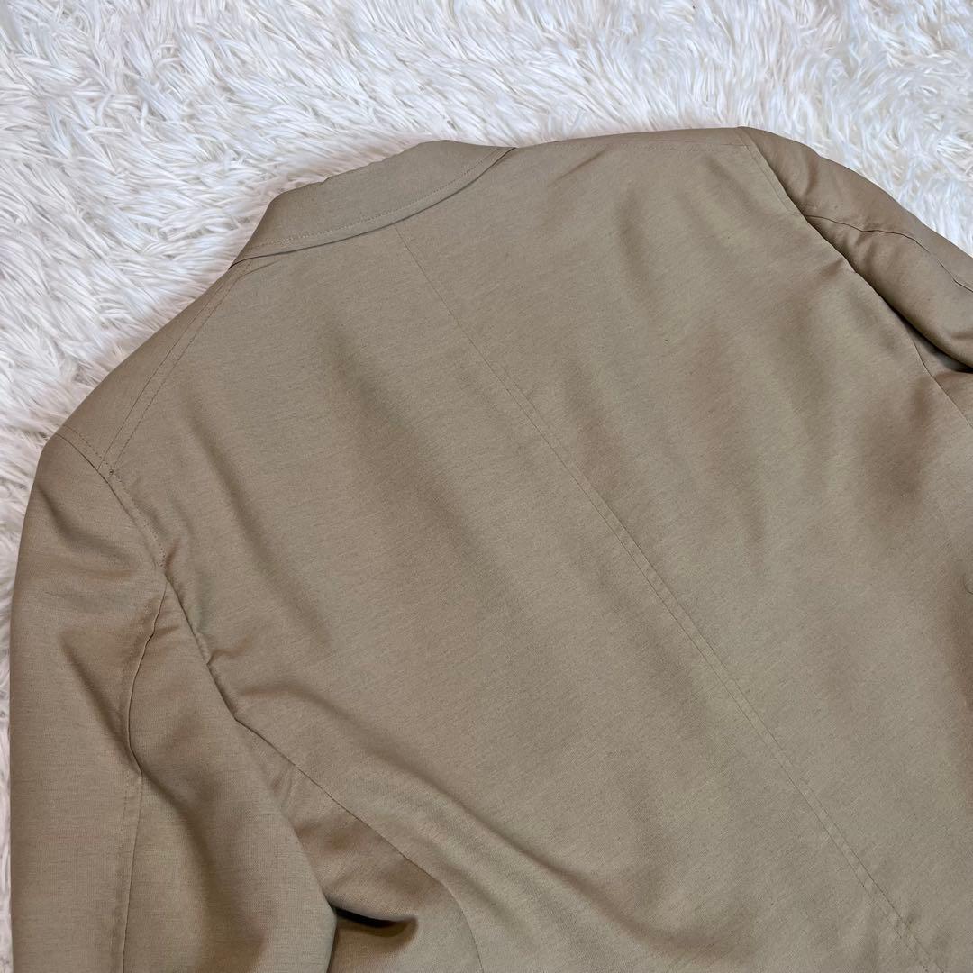 美品✨ mont-bell テーラードジャケット M ベージュ ストレッチ 軽量
