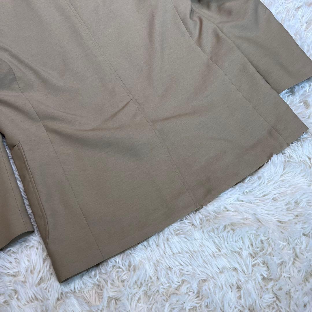 美品✨ mont-bell テーラードジャケット M ベージュ ストレッチ 軽量