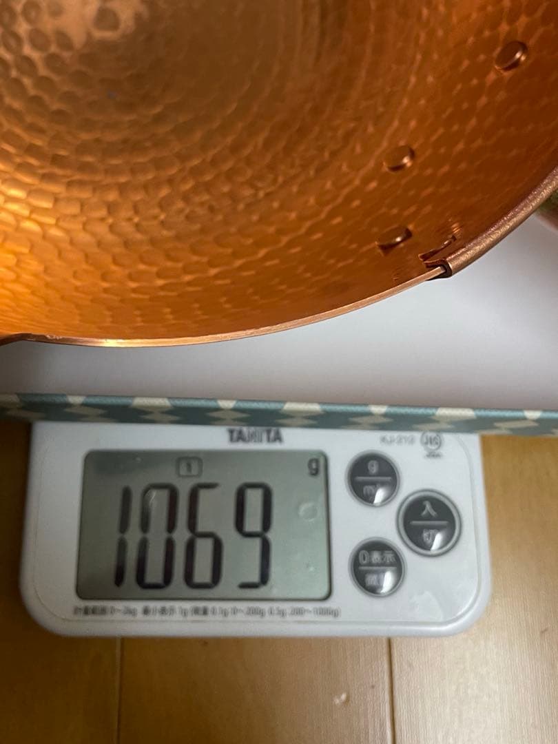 丸新銅器　坊主鍋　純銅　21センチ