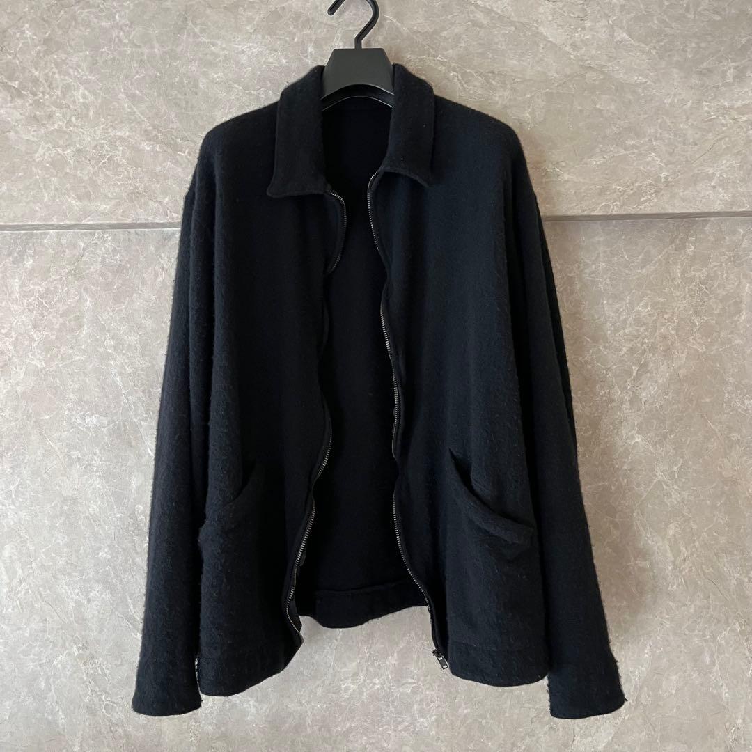 comoli 25aw コモリ 縮絨ウールジップショートジャケット3