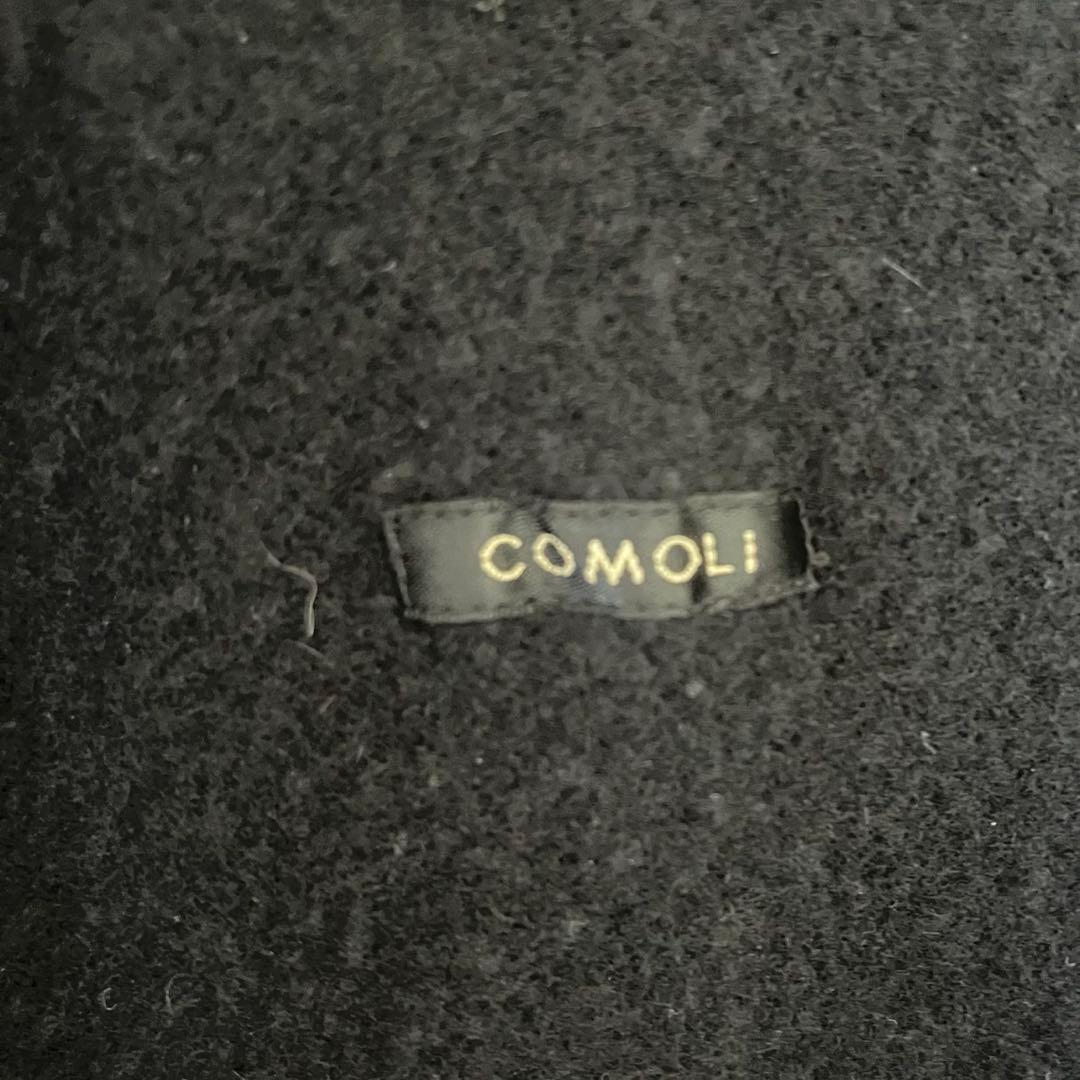 comoli 25aw コモリ 縮絨ウールジップショートジャケット3