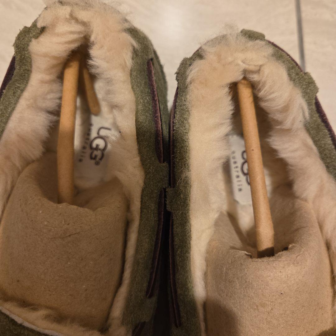 UGG オリーブグリーン モカシン(美品)お洒落必見