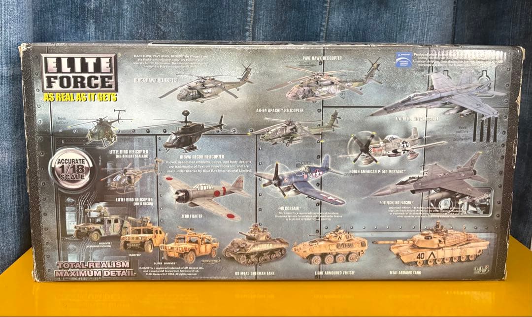 1/18 ELITE FORCE ナイトストーカー MH-6 エリートフォース