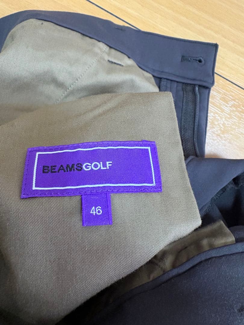 BEAMS GOLFストレッチパンツ　グレー