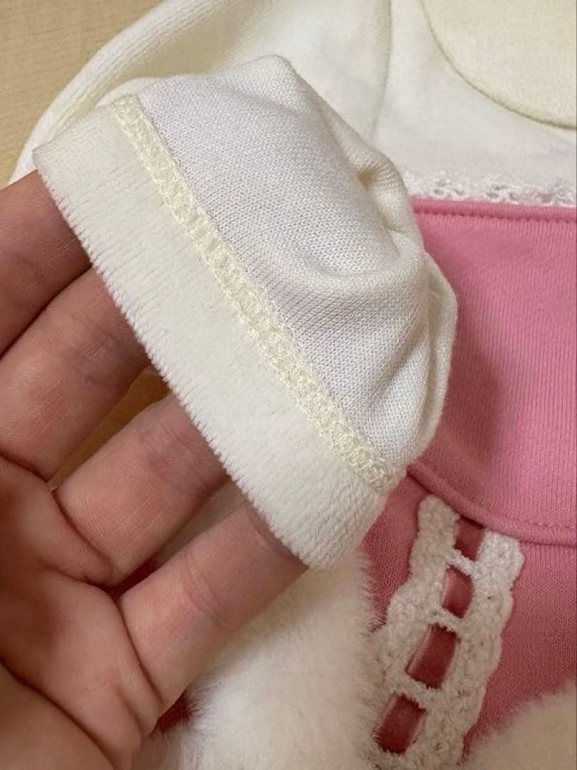 A*♡様 シャーリーテンプル 立体 うさぎ ワンピース 90cm シャルロット