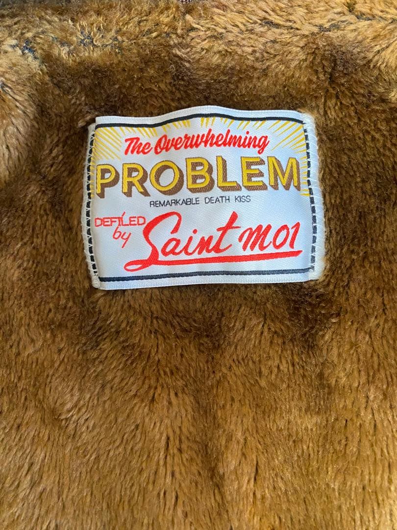 SAINT M××××××corduroy boa jacket25AWブラウン