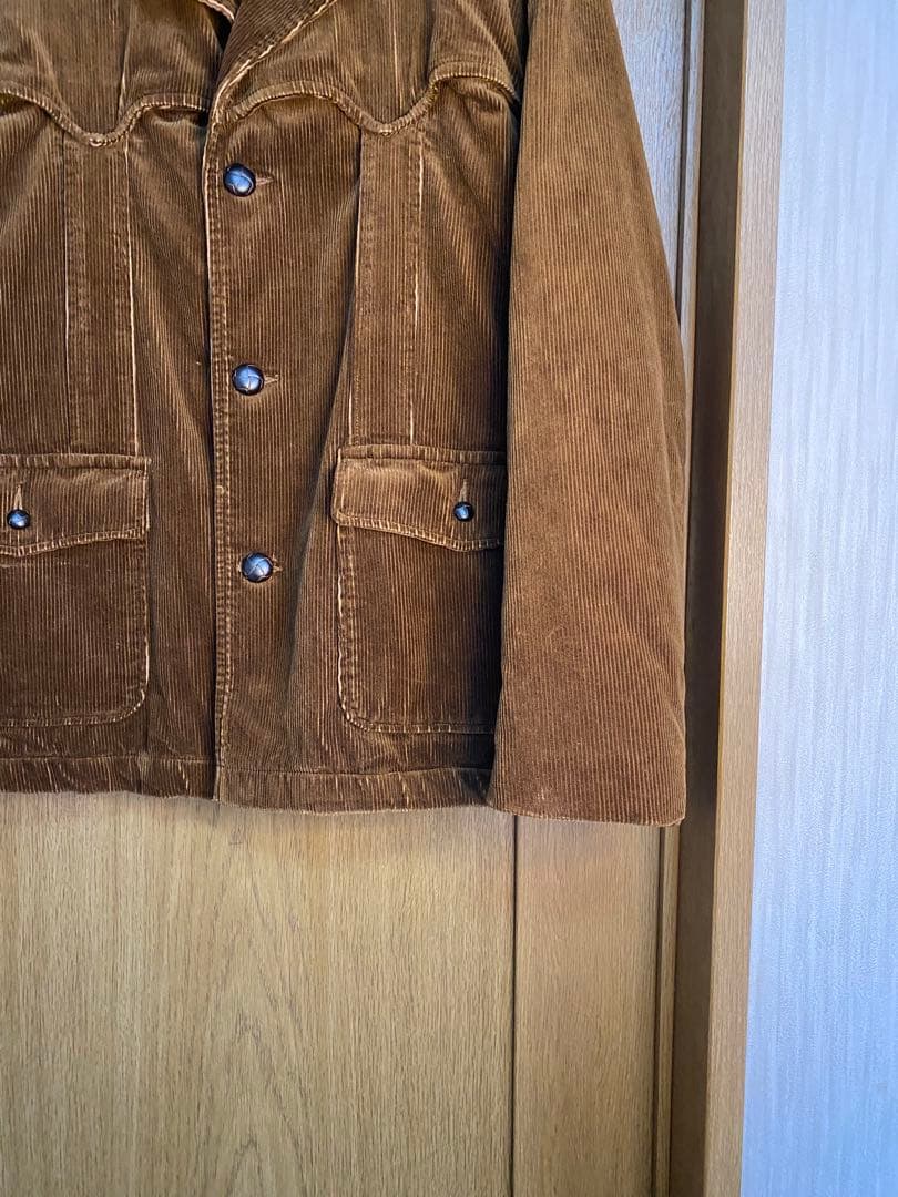 SAINT M××××××corduroy boa jacket25AWブラウン