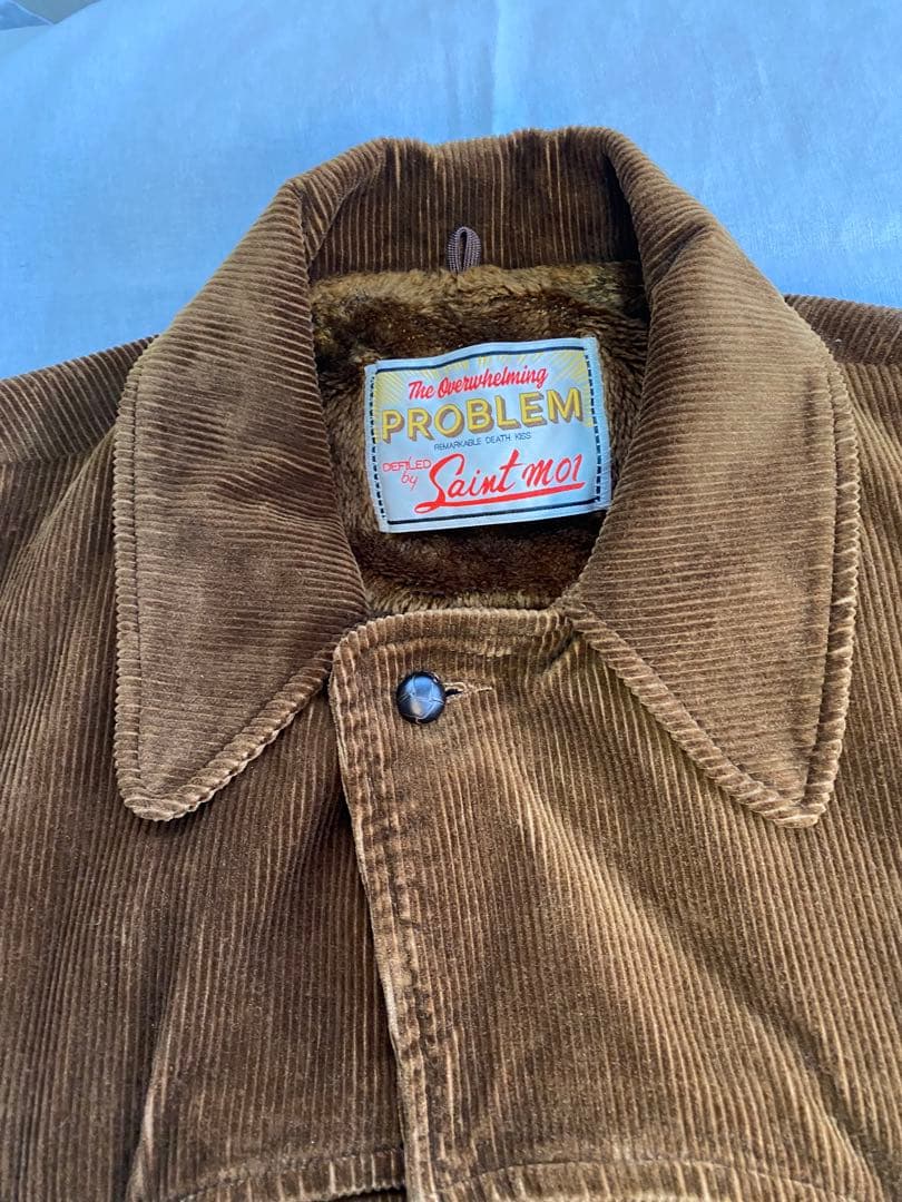 SAINT M××××××corduroy boa jacket25AWブラウン