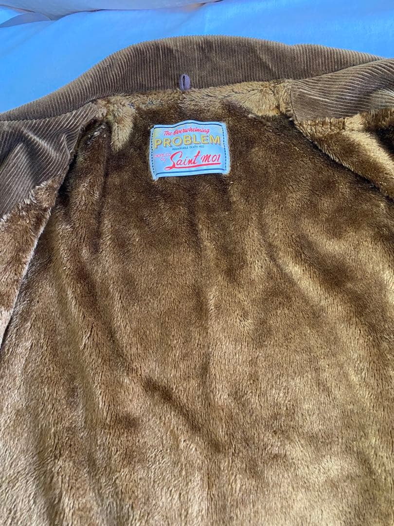 SAINT M××××××corduroy boa jacket25AWブラウン