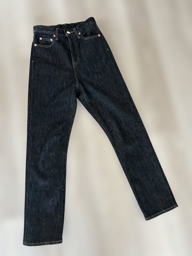 anuans Slim straight denim スリムストレートデニム