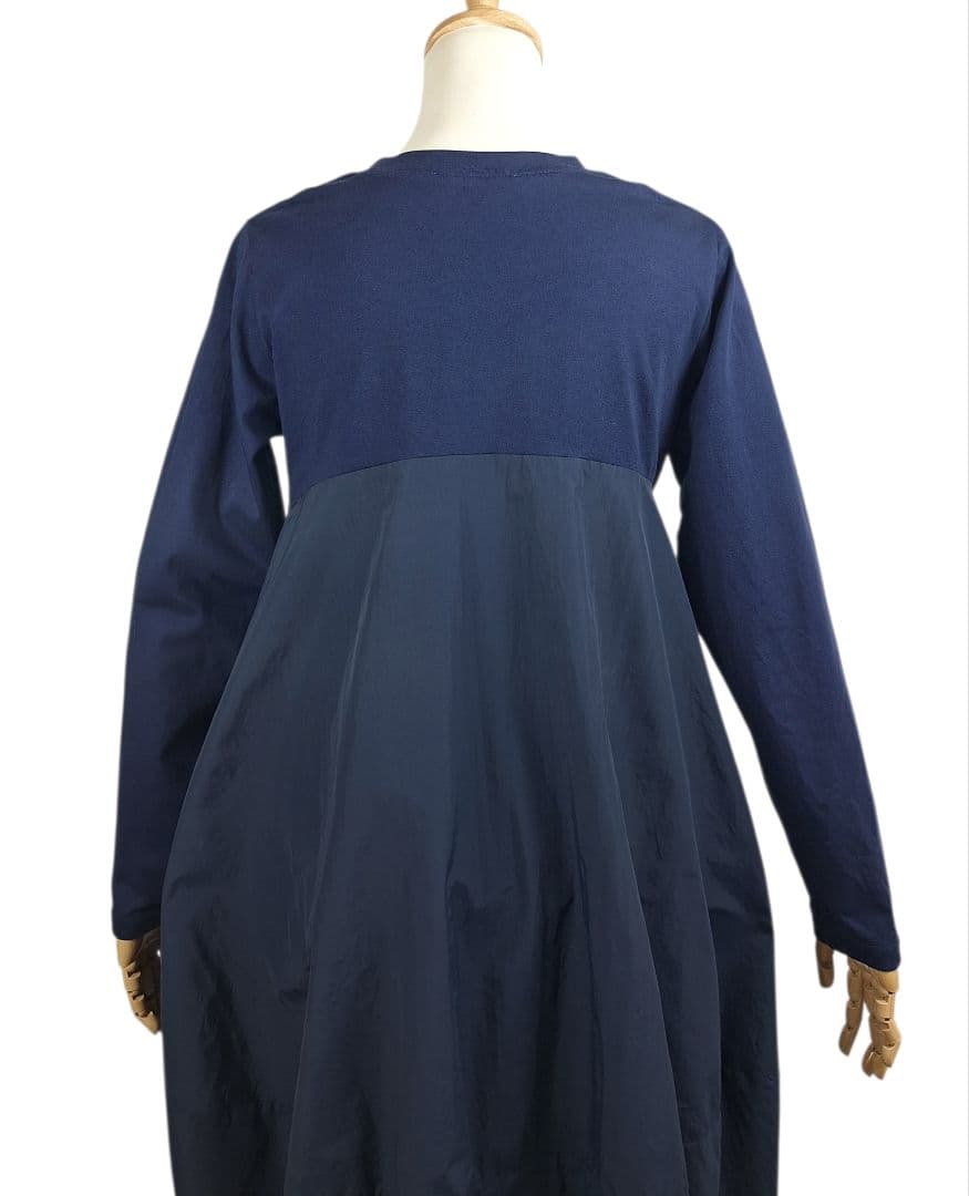美品 BEARDSLEY マルワンピース　裾バルーン
