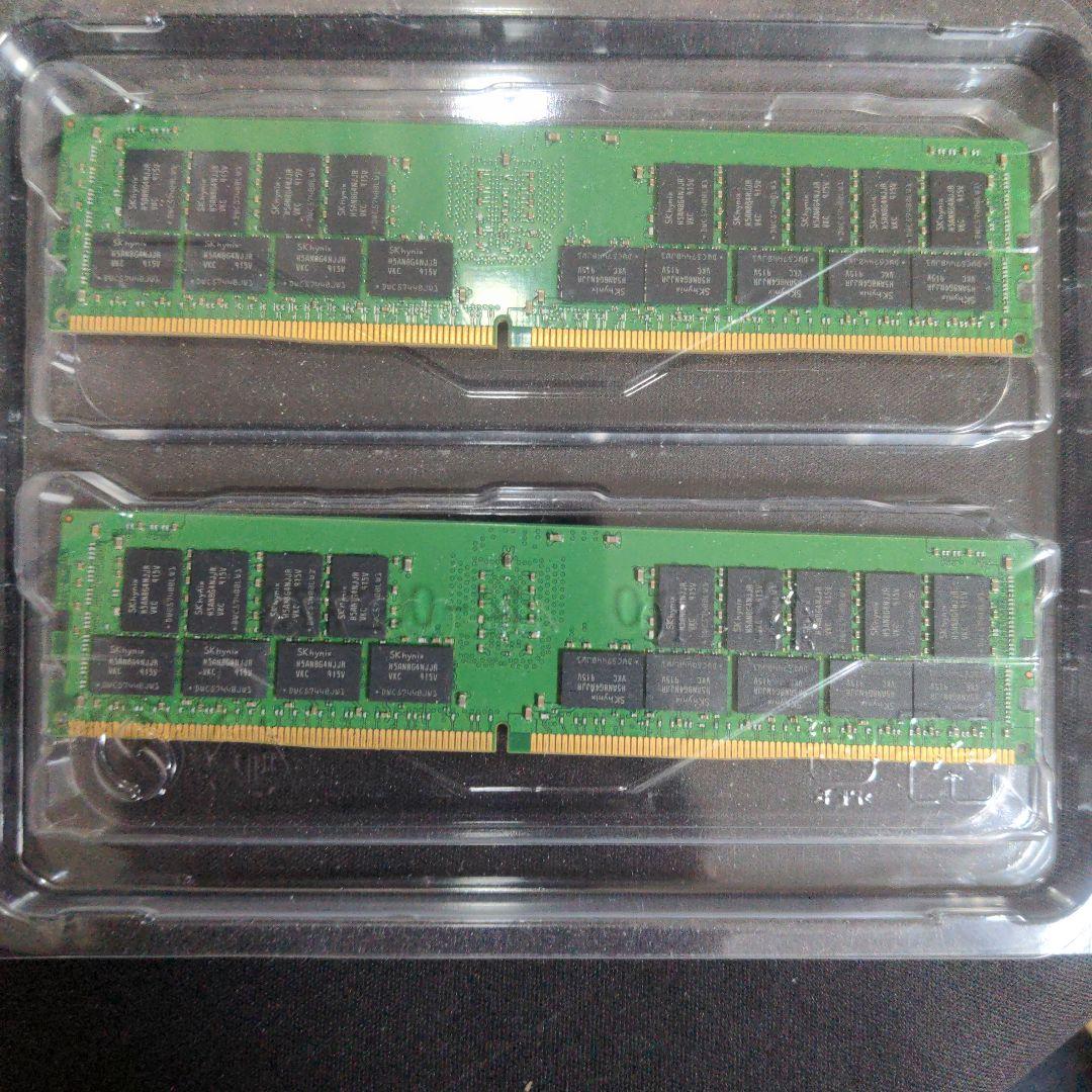 DDR4 PC4-25600 メモリー 32GB 2枚組 計64GB
