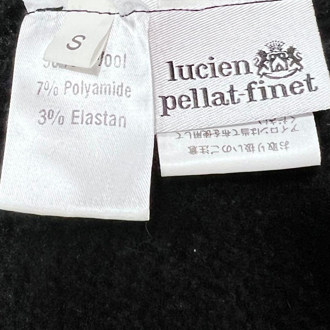 lucien pellat-finetスカル刺繍デザイン ガウンコートmh701