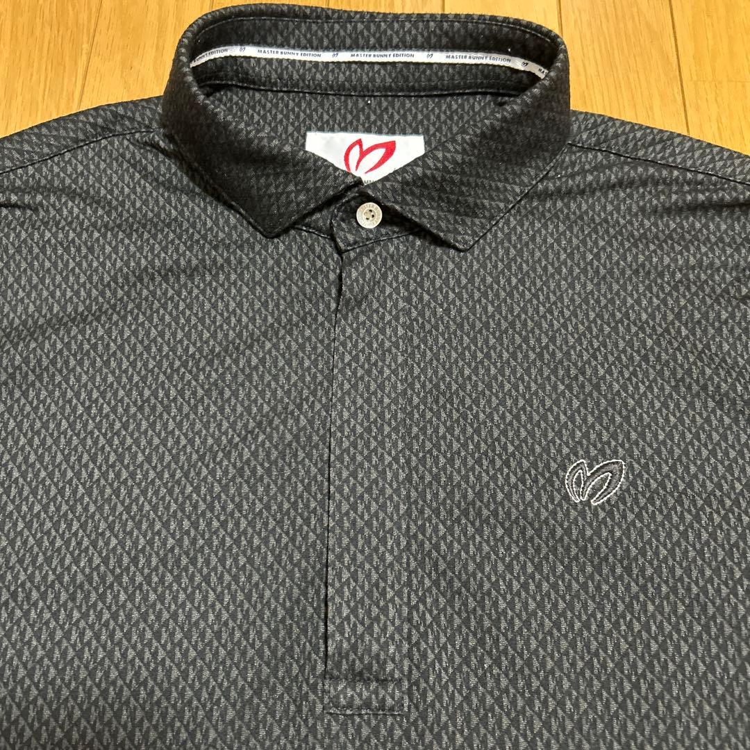 MASTER BUNNY EDITION ブラックポロシャツ 【サイズ7】